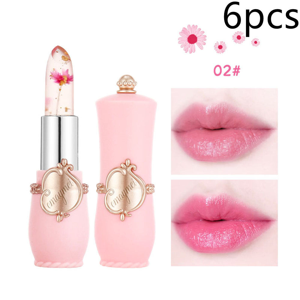 Maymei Moisturizing Lip Balm Dried Flower Color Changing Lipstick Maymei Moisturizing Lip Balm Dried Flower Color Changing Lipstick